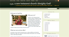 Desktop Screenshot of 1wayjesus.org